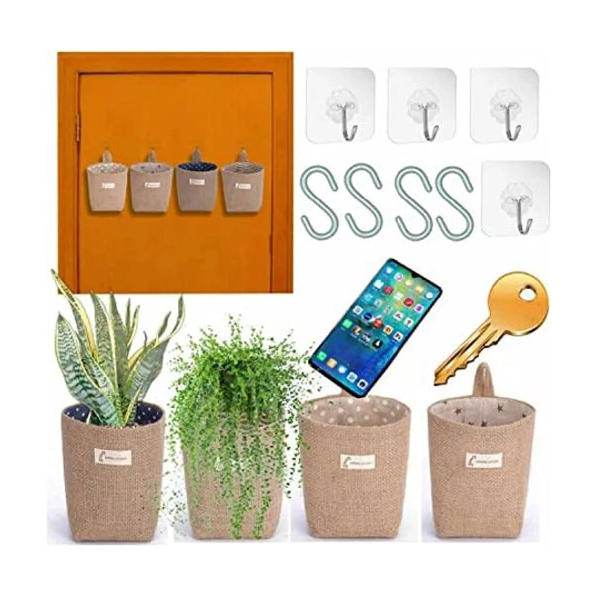 Cesta de almacenamiento colgar en la pared_1