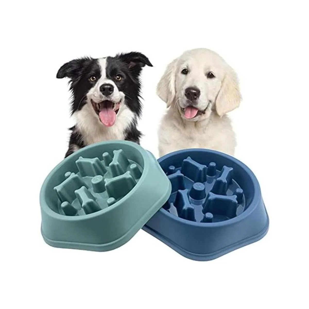 Cuencos de alimentación lenta para perro cuenco de_1