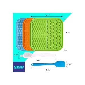 Kwispel Dog Licking Mat 3 Pcs Large Licking Mat for Dogs_6
