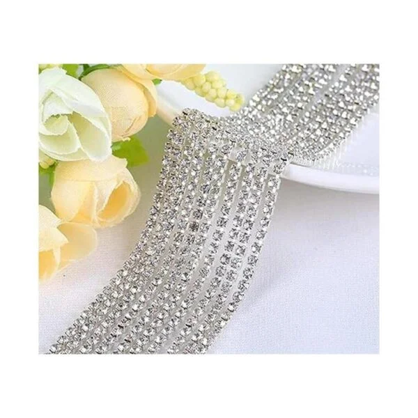 ZAYI Cadena de diamantes de imitación de cristal de 5_3