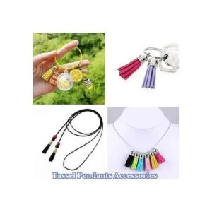 MSCFTFB Kit de 100 mini borlas de gamuza sintética de 1.5_7