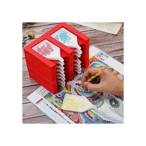 Organizador de bandeja de pintura de diamantes con 16_2
