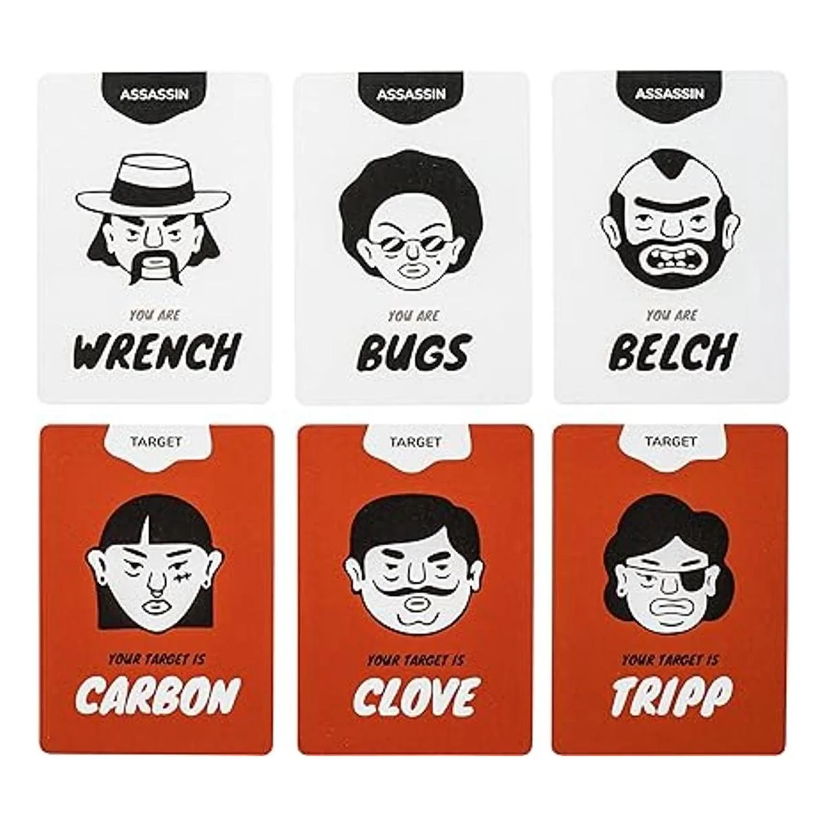 Asesinos de cartas un juego de fiesta sin palabras seguras_3