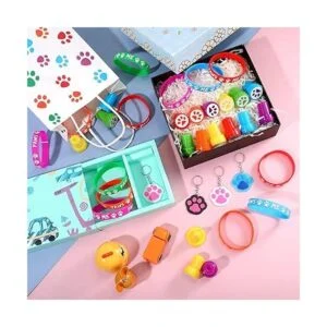 Juego de 70 recuerdos de fiesta de patas de perro_3