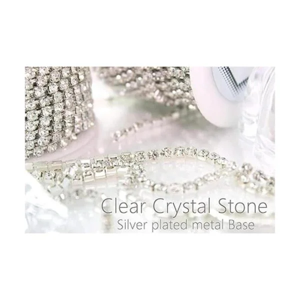 ZAYI Cadena de diamantes de imitación de cristal de 5_2