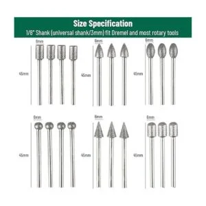 Juego de brocas de diamante 20 kits de pulido de piedra_6