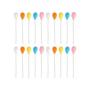 50 globos en miniatura para casa de muñecas de Toyandona_1
