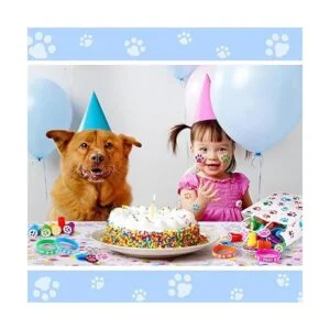 Juego de 70 recuerdos de fiesta de patas de perro_2