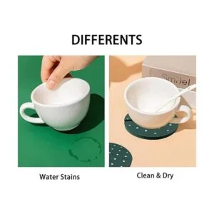 Juego de 6 posavasos de cactus divertidos para bebidas con_5