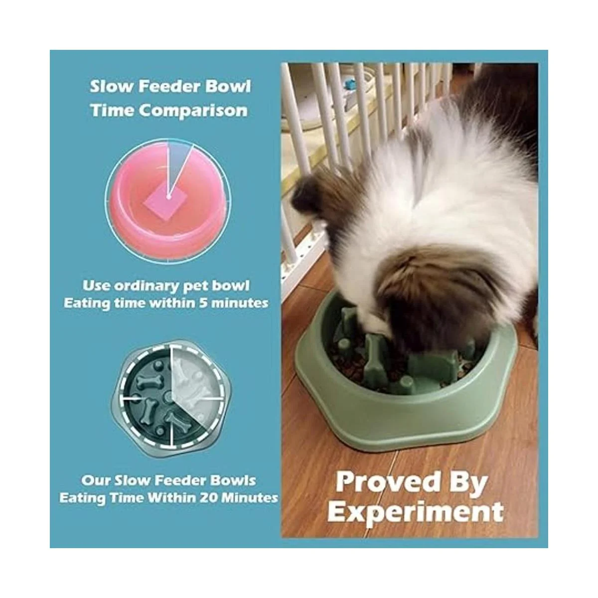 Cuencos de alimentación lenta para perro cuenco de_5