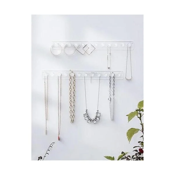 Heesch Soporte para collares ganchos de acrílico para_6