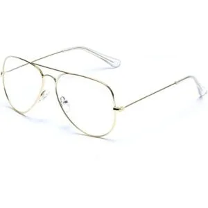 Lentes de lente transparente de aviador sin prescripción_1
