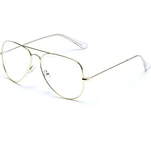 Lentes de lente transparente de aviador sin prescripción_1