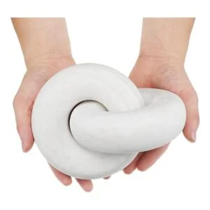 Yalikop Cadena de madera de 2 eslabones decoración de_3