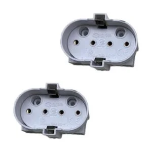 Ezfit 2G11 Portafolios de 4 pines LED CFL 2G11 base de_4