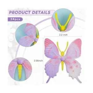 Mariposas de plástico de juguete de acción de mariposas_2