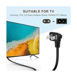 Cable de alimentación para TV Samsung LG Sony Insignia TCL_2