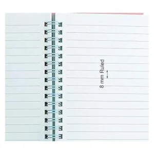 Yansanido Cuaderno de espiral a rayas de 80 hojas_3