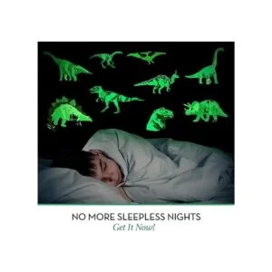 Calcomanías de dinosaurio para pared para habitación de_2