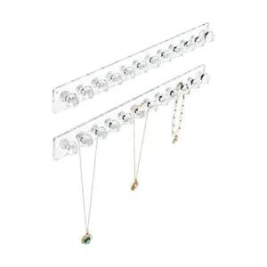 Heesch Soporte para collares ganchos de acrílico para_1