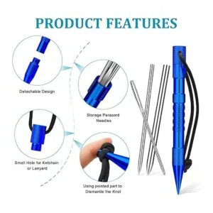 Ferraycle Herramientas de nudo FID Paracord FID Set de_4