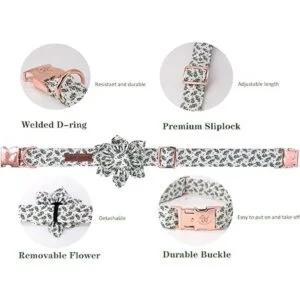 Elegant little tail Collar de perro de Navidad collar de_3