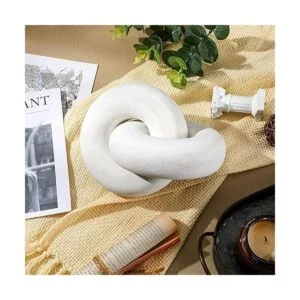 Yalikop Cadena de madera de 2 eslabones decoración de_4