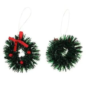 Aiffort 12 coronas navideñas para decoración de puertas_3