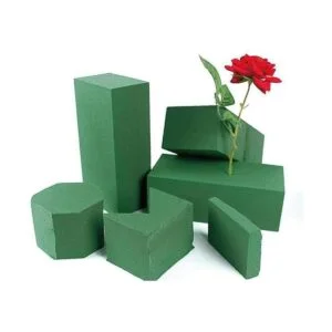 LOMIMOS Ladrillos de espuma floral bloques verdes de_7