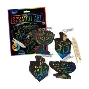 Rite Lite Chanukah Arte para rascar_1