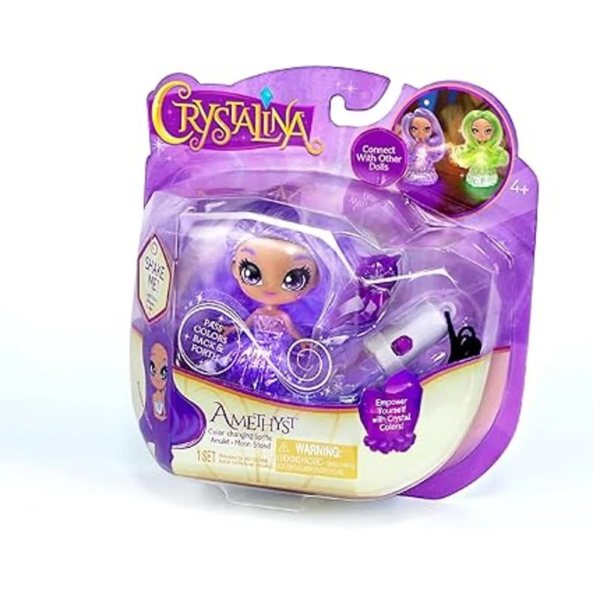 Crystalina Muñecas Juguetes coleccionables de amatista_6