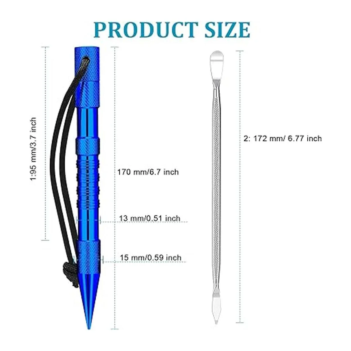 Ferraycle Herramientas de nudo FID Paracord FID Set de_3