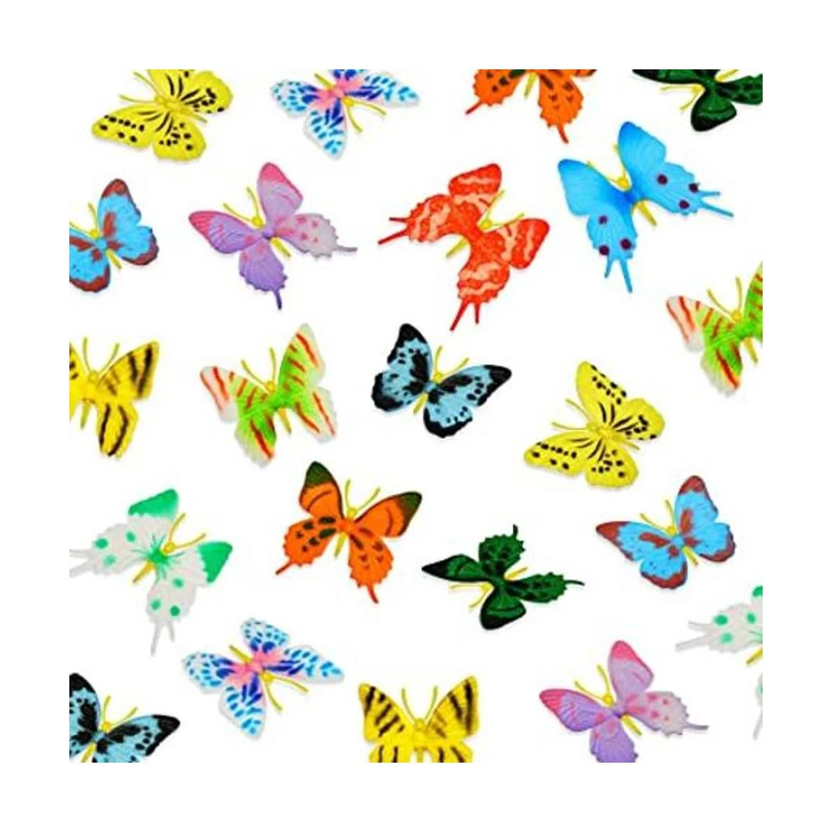Mariposas de plástico de juguete de acción de mariposas_1