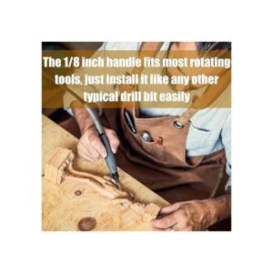 Juego de 15 brocas para tallado y grabado de madera de_5