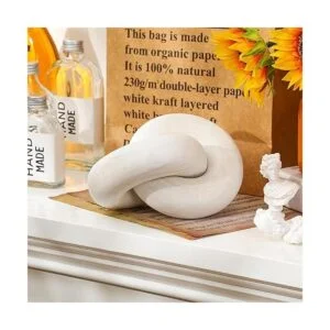 Yalikop Cadena de madera de 2 eslabones decoración de_7