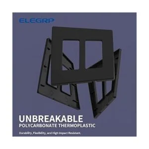 ELEGRP Placas de pared decorativas sin tornillos de 2_4