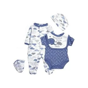Reborn Dolls Juego de 5 piezas de ropa de elefante de 20_1