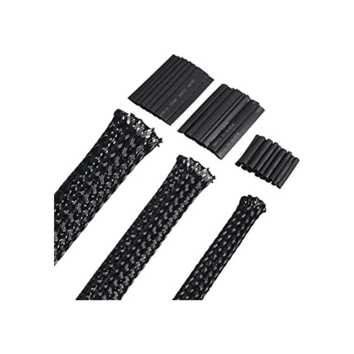 Funda de cable trenzado expandible de PET de 50 pies_1