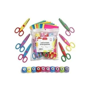 Incraftables 6 tijeras de manualidades con patrón_1