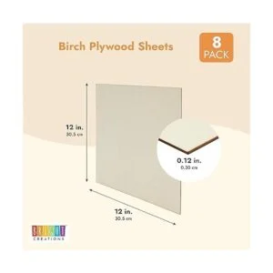 Paneles de madera de 12 x 12 pulgadas hojas de madera_3