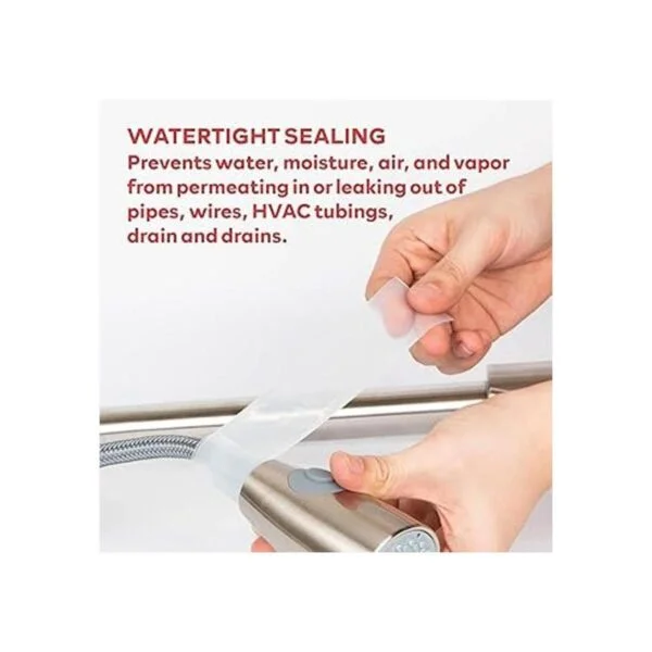 XFasten Cinta de silicona autofusible Pro transparente_4