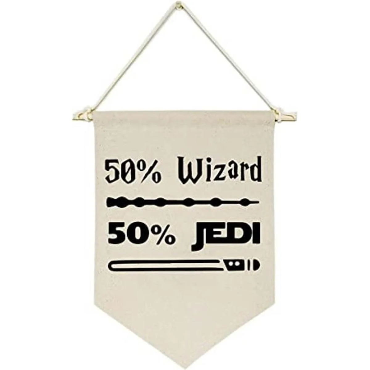 Topthink Bandera colgante de 50 Wizard 50 JediCanvas_1