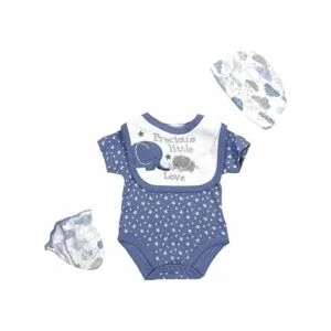 Reborn Dolls Juego de 5 piezas de ropa de elefante de 20_3