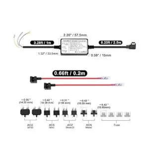 Range Tour Kit de cable duro para cámara de salpicadero_2