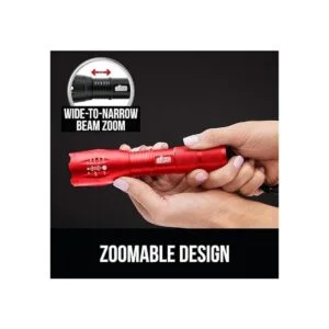 Gorilla Grip Linterna táctica LED de mano altos lúmenes_5