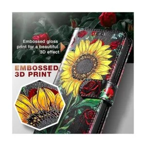 Shields Up Funda tipo cartera diseñada para iPhone 13 Pro_4