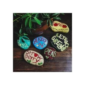 DECORKEY 24 rocas de río para pintura bricolaje y bondad_6