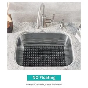 Bligli Paquete de 2 alfombrillas de fregadero para_5