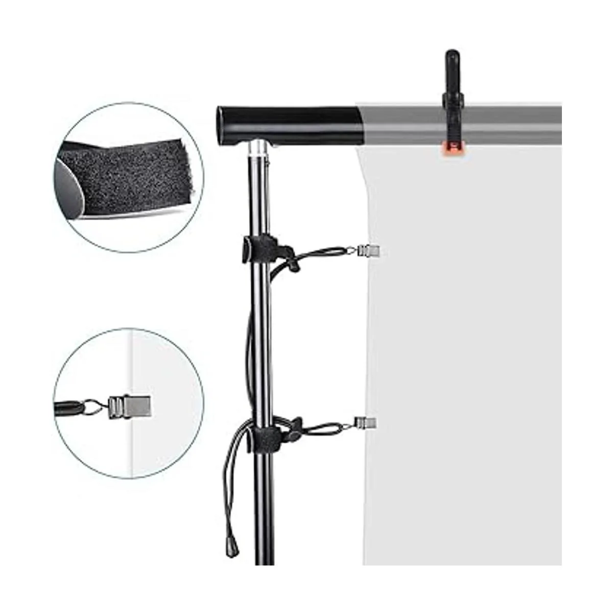 Lidlife 16 clips incluyen 8 clips de resorte resistentes_5