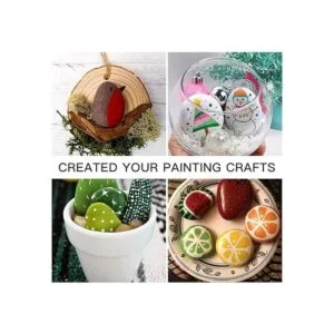 DECORKEY 24 rocas de río para pintura bricolaje y bondad_7